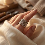 Silver Ornate Filigree Ring